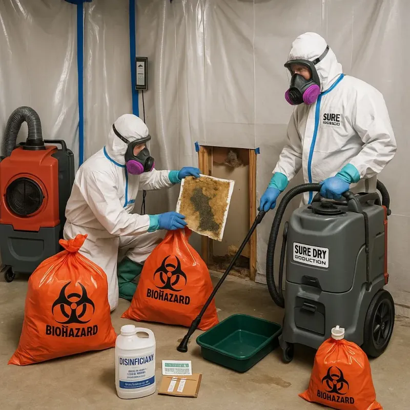 Contaminated Water Handling Protocols process in Marshall County, IA