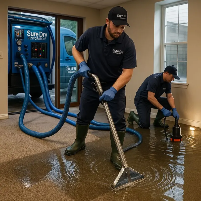 Water Extraction and Removal process in Marshall County, IA
